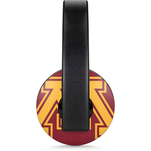 University of Minnesota M Logo PlayStation 4 Gold Wireless Headset Skin