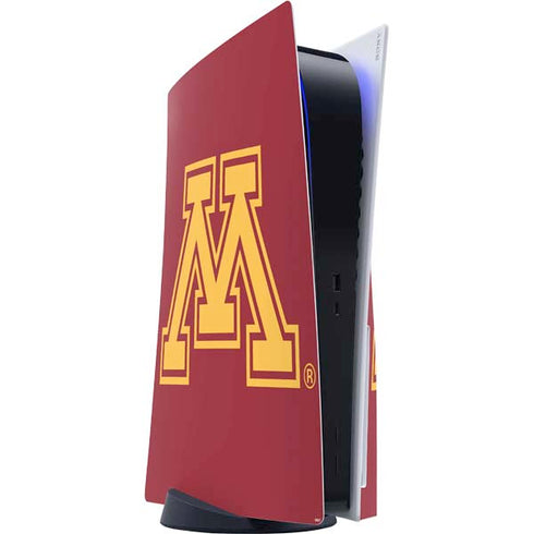 University of Minnesota M Logo PlayStation PS5 Skins