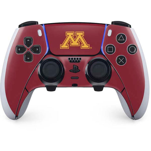 University of Minnesota M Logo PS5 DualSense Edge Pro Controller Skin