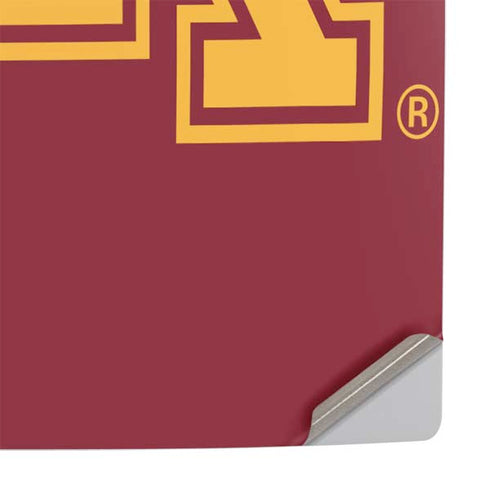 University of Minnesota M Logo PS5 Pro Console Skin