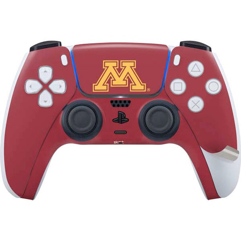 University of Minnesota M Logo PS5 Pro Disk Bundle Skin