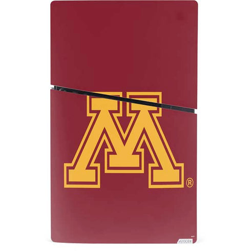 University of Minnesota M Logo PS5 Slim Digital Edition Console Skin