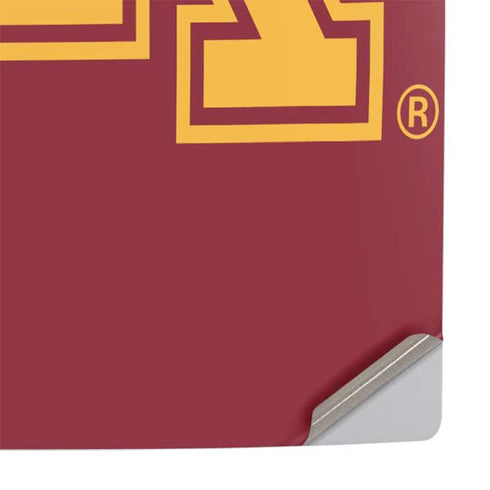 University of Minnesota M Logo PS5 Slim Digital Edition Console Skin