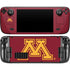 University of Minnesota M Logo Steam Deck Handheld Gaming Computer OLED Skin