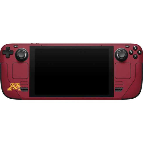 University of Minnesota M Logo Steam Deck Handheld Gaming Computer Skin