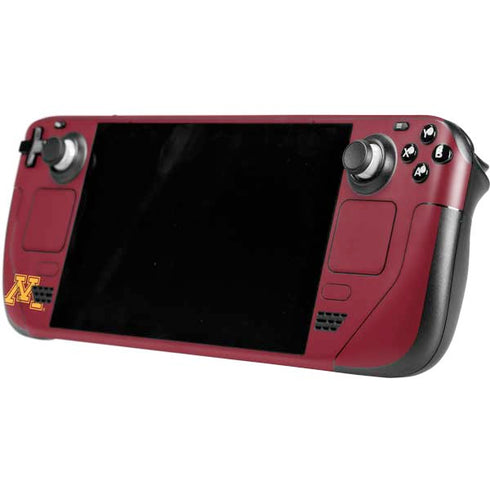 University of Minnesota M Logo Steam Deck Handheld Gaming Computer Skin