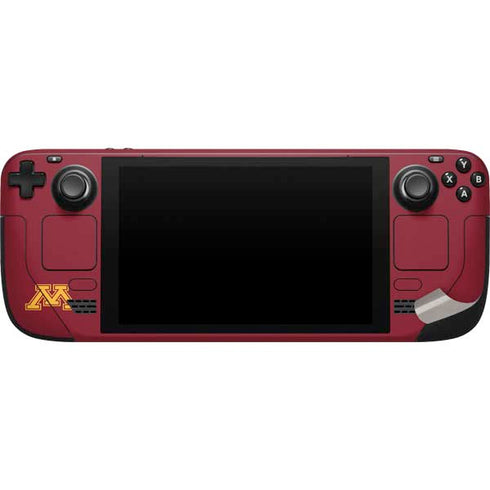 University of Minnesota M Logo Steam Deck Handheld Gaming Computer Skin
