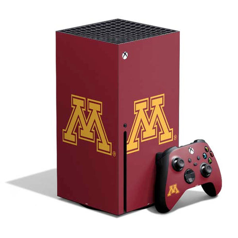 University of Minnesota M Logo Xbox Series X Skins