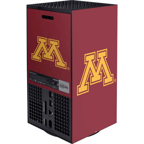 University of Minnesota M Logo Xbox Series X Bundle Skin