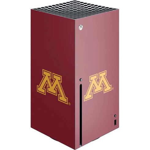 University of Minnesota M Logo Xbox Series X Skins