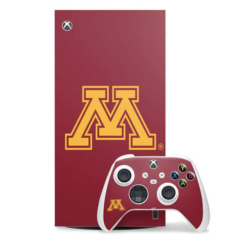 University of Minnesota M Logo Xbox Series X Skins