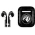 NBA Minnesota Timberwolves Black Animal Print Apple AirPods Skin