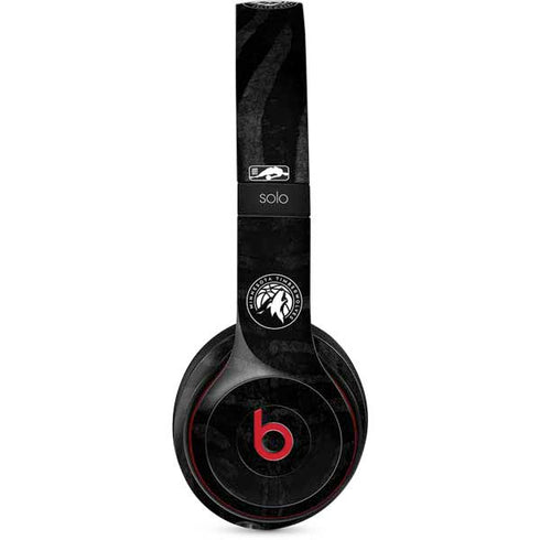 NBA Minnesota Timberwolves Black Animal Print Beats Solo 2 Wireless Skin