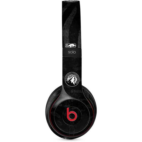 NBA Minnesota Timberwolves Black Animal Print Beats Solo 3 Wireless Skin