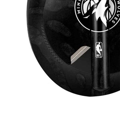 NBA Minnesota Timberwolves Black Animal Print Bose Noise Cancelling Headphones 700 Skin