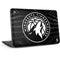 NBA Minnesota Timberwolves Black Animal Print HP Chromebook Skin