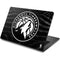 NBA Minnesota Timberwolves Black Animal Print Dell Chromebook Skin