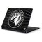 NBA Minnesota Timberwolves Black Animal Print Samsung Chromebook Skin