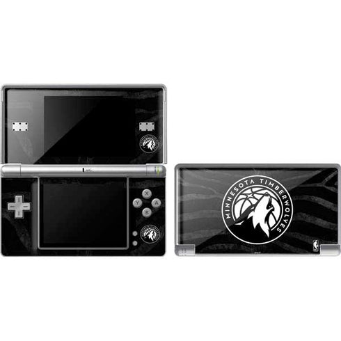 NBA Minnesota Timberwolves Black Animal Print Nintendo Skins