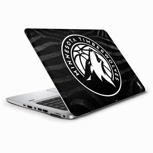 NBA Minnesota Timberwolves Black Animal Print HP Elitebook Skin