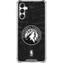 NBA Minnesota Timberwolves Black Animal Print Gabb Phone 4 Clear Case