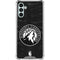 NBA Minnesota Timberwolves Black Animal Print Galaxy A13 5G Clear Case