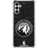 NBA Minnesota Timberwolves Black Animal Print Galaxy A13 5G Clear Case