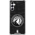 NBA Minnesota Timberwolves Black Animal Print Galaxy A14 5G Clear Case