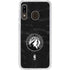 NBA Minnesota Timberwolves Black Animal Print Galaxy A20 Clear Case