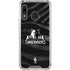 NBA Minnesota Timberwolves Black Animal Print Galaxy A30 Clear Case