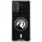 NBA Minnesota Timberwolves Black Animal Print Galaxy A32 5G Clear Case