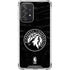 NBA Minnesota Timberwolves Black Animal Print Galaxy A52 5G Clear Case
