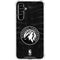NBA Minnesota Timberwolves Black Animal Print Galaxy A54 5G Clear Case
