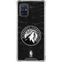 NBA Minnesota Timberwolves Black Animal Print Galaxy A71 5G Clear Case