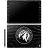 NBA Minnesota Timberwolves Black Animal Print Galaxy Book 12in Skin