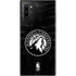 NBA Minnesota Timberwolves Black Animal Print Galaxy Note 10 Plus Skin