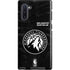 NBA Minnesota Timberwolves Black Animal Print Galaxy Cases