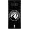 NBA Minnesota Timberwolves Black Animal Print Galaxy Note 8 Skin