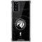NBA Minnesota Timberwolves Black Animal Print Galaxy Note20 5G Clear Case