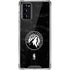 NBA Minnesota Timberwolves Black Animal Print Galaxy Note20 5G Clear Case