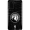 NBA Minnesota Timberwolves Black Animal Print Galaxy Note20 5G Pro Case