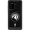 NBA Minnesota Timberwolves Black Animal Print Galaxy Note20 5G Waterproof Case