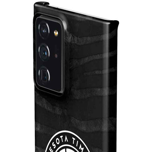 NBA Minnesota Timberwolves Black Animal Print Galaxy Note20 Ultra 5G Lite Case