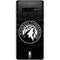 NBA Minnesota Timberwolves Black Animal Print Galaxy S10 Plus Skin