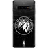 NBA Minnesota Timberwolves Black Animal Print Galaxy S10 Plus Skin