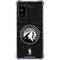 NBA Minnesota Timberwolves Black Animal Print Galaxy S20 FE Clear Case