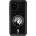 NBA Minnesota Timberwolves Black Animal Print Galaxy S20 Plus Waterproof Case