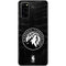 NBA Minnesota Timberwolves Black Animal Print Galaxy S20 Skin