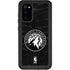 NBA Minnesota Timberwolves Black Animal Print Galaxy S20 Waterproof Case