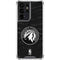 NBA Minnesota Timberwolves Black Animal Print Galaxy S21 Ultra 5G Clear Case